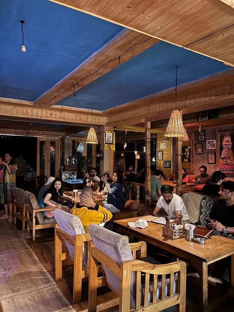 Inside Rocky’s at Rocky’s Café, Old Manali